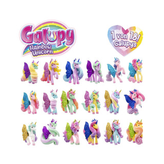 Мини-фигура (изненадување) 'Galupy Rainbow Unicorn' 
