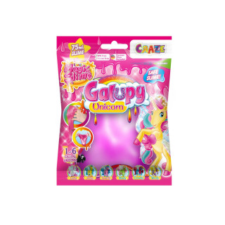 Слајм со скриена фигура 'Galupy Unicorn' 