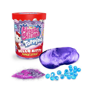 Слајм во чашка, Magic Slime Topping - Hello Kitty, 6 бои 
