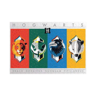 Сложувалка 'Harry Potter - House Crests', 500 парчиња 