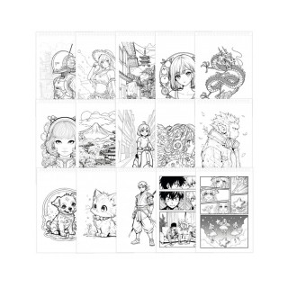 Сет за цртање и боење 'Professional Studio - Manga' 