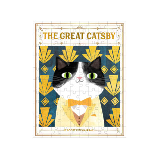 Сложувалка 'The Bookish Cats: The Great Catsby', 100 парчиња 
