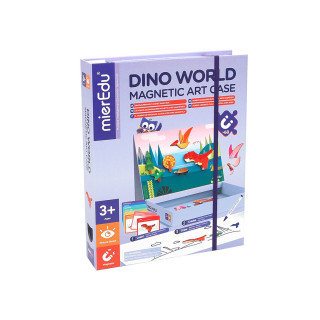 Магнетен сет за игра 'Dino Magnetic Art Case' 