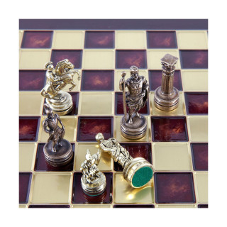 Сет за шах, Greek Roman Period Chess Set, среден, син 