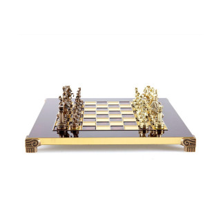 Сет за шах, Greek Roman Period Chess Set, среден, син 