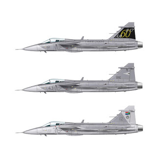 Макета, Aircraft, JAS 39 Gripen, 1:72