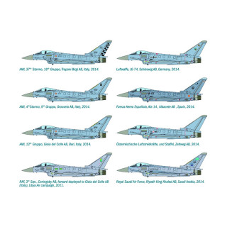 Макета, Aircraft, EF 2000 Typhoon single seater, 1:72