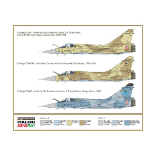 Макета, Aircraft, Mirage 2000C - Gulf War 25th Anniversary, 1:72