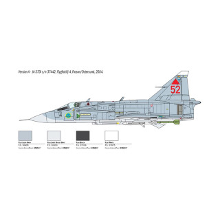 Макета, Aircraft, Saab JA 37/AJ 37 Viggen, 1:48