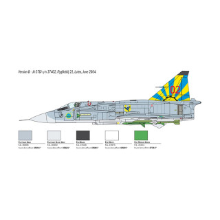 Макета, Aircraft, Saab JA 37/AJ 37 Viggen, 1:48