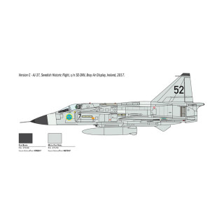 Макета, Aircraft, Saab JA 37/AJ 37 Viggen, 1:48