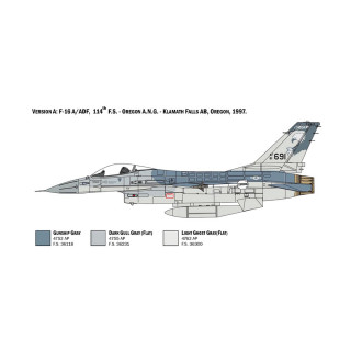 Макета, Aircraft, F-16A Fighting Falcon, 1:48 