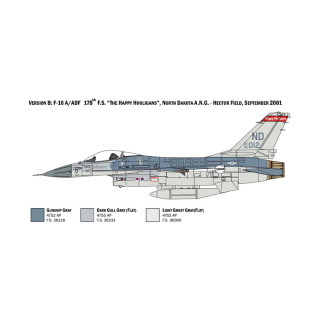 Макета, Aircraft, F-16A Fighting Falcon, 1:48 