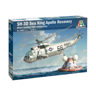 Макета, Helicopters, SH-3D Sea King Apollo Recovery, Moon Landing 50th Anniversary, 1:72