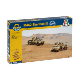 Макета, Military Vehicles - Fast Assembly, M4A2 Sherman III, 1:72 