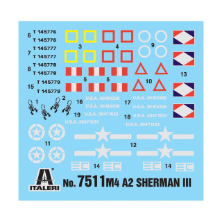 Макета, Military Vehicles - Fast Assembly, M4A2 Sherman III, 1:72 