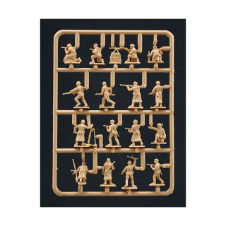 Макета - фигури, Miniatures, Russian Infantry - winter unit, 1:72