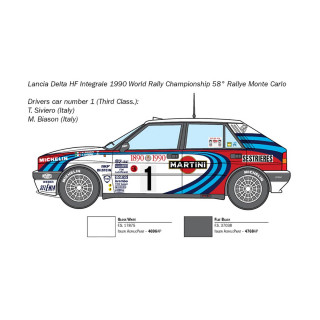 Макета, Cars and Bikes, Lancia Delta HF Integrale, 1:24 