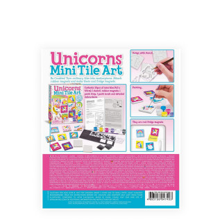 Сет за изработка, Мини Tile Art, Unicorns