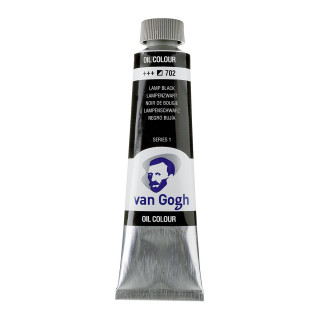 Маслена боја, Van Gogh Oil, 40 мл, lamp black 702 