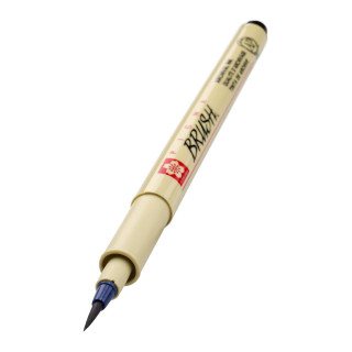 Брашпен, Sakura, Pigma Brush Black