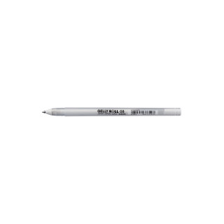Гел-ролер, Sakura, Gelly Roll Basic, 08, бел