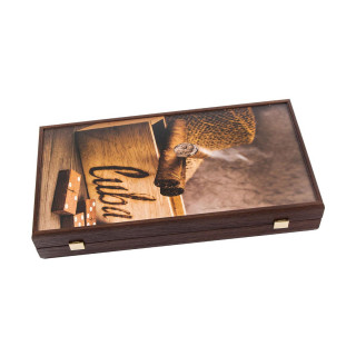 Сет за табла, Robusto Cigar Backgammon, голем 
