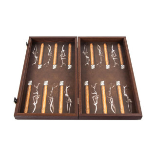 Сет за табла, Robusto Cigar Backgammon, голем 