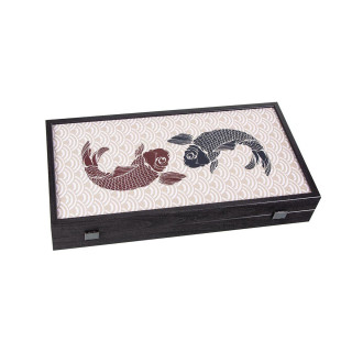 Сет за табла, Japanese Koi Fish Backgammon, голем
