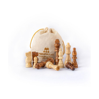 Сет за табла и шах, Mahogany Chess & Backgammon Board, голем 