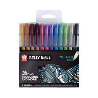 Сет ролери, Sakura, Gelly Roll Metallic Set, 1/12