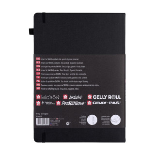 Скицник, Sakura, Sketch Book, 140g црнa хартија