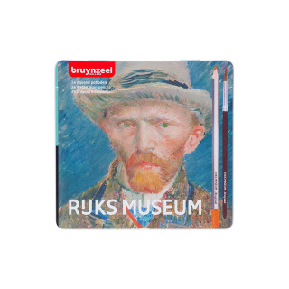 Сет акварелни дрвени бои, Bruynzeel, Dutch Masters, Vincent Van Gogh, 24 бои