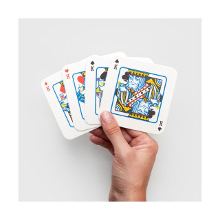 Сет подметачи за чаши, Playing Card Drink Mats, 54 карти