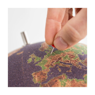 Плутен глобус, Colour Cork Globe, голем