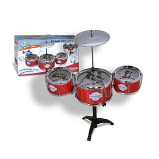 Сет тапани, Drum Set, 4 елементи, црвени