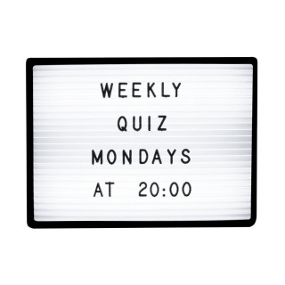 Табла со букви - LED, Light Up Letter Board A4