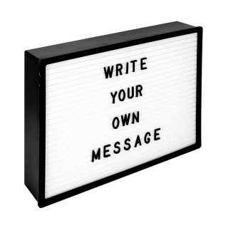 Табла со букви - LED, Light Up Letter Board A4