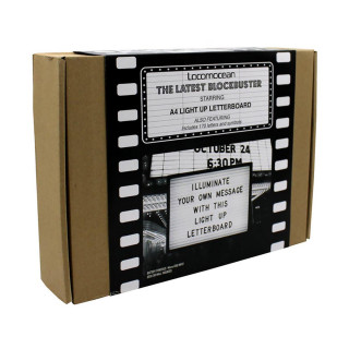 Табла со букви - LED, Light Up Letter Board A4