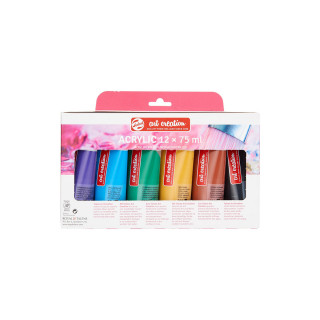 Сет акрилни бои, Talens Art Creation, Acrylic Colour Set, 12 x 75мл