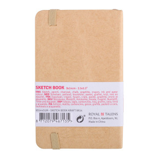 Скицник, Talens Art Creation, 9 x 14 цм, kraft paper 