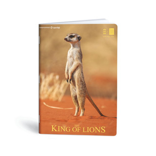 Тетратка, Lipa Mill, King of Lions, А4, коцки 