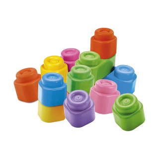 Сет меки коцки за најмали, Baby, Clemmy Building Blocks, 1/12