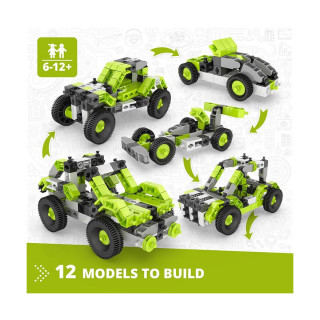 Коцки за градба - Автомобили, Inventor 12 models - Cars