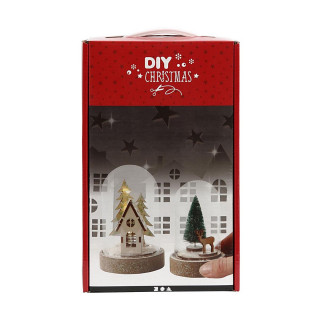 Сет за изработка - Ѕвона, DIY Christmas, Kit for bells with inner decoration