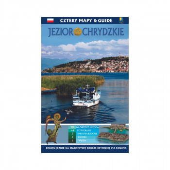 Jezioro Ochrydzkie : cztery mapy & guide 