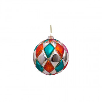 Лампион, Pink/Orange Diamonds, Ø10cm 