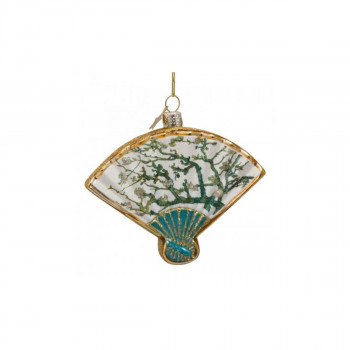 Лампион, Gold Fan with Van Gogh's Almond Blossom, 10cm 