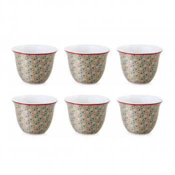 Сет од 6 шолји за кафе, Opera, 60ml 