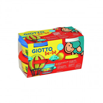 Тесто за моделирање за најмали, Giotto be-bè, 4 x 100g 